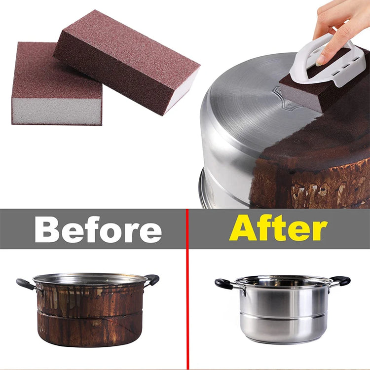 Éponge émeri magique pour la cuisine - E-menage