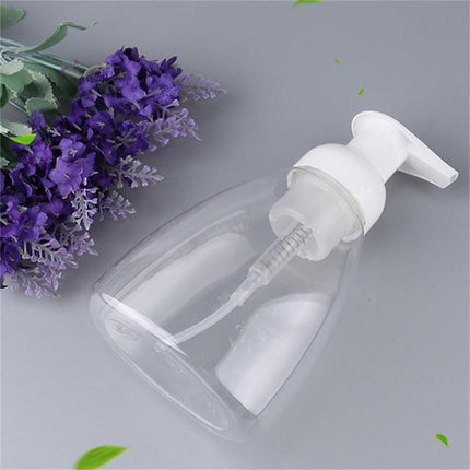 Bouteille en plastique de 300 ml avec pompe à mousse