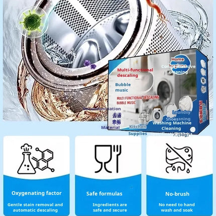 Détartrant multi-usages Bubble Fun pour vêtements multiples - E-menage