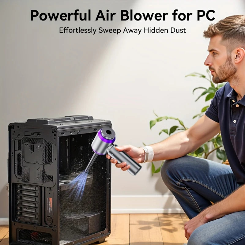 New Car Vacuum Cleaner 985000PA Strong Suction Powerful Wireless Portable Car Cleaner for Home Appliance Air Blower