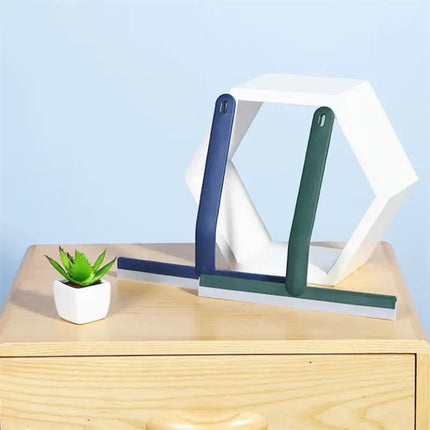 Raclette pour vitres, miroir, table, carrelage, avec lame en silicone - E-menage