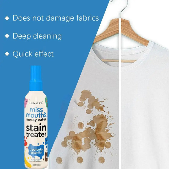 120/300ML Laundry Stain Remover Anti Germ & Deodorization For Clothes Fabric Upholstery Carpet Stain Spray Yellow Removal Bleach - E-menage