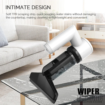 Aspirateur électrique multifonction pour vitres, miroirs, voiture et salle de bain