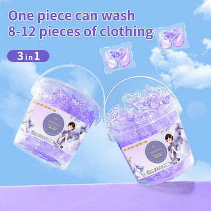 Super Deep Cleaning Environmentally Friendly Laundry Beads Super Strong Color Fixing Softener Laundry Capsule Laundry Detergent