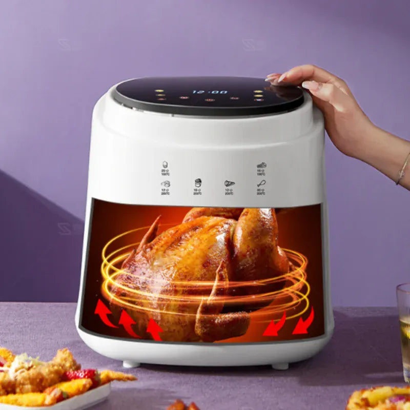 Household air fryer Smart electric fryer French fries machine 6L8L air fryer