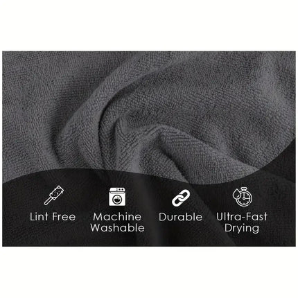 Chiffons de nettoyage en microfibre épais - E-menage