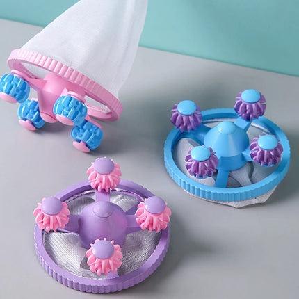 Household Washing Machine Filter Floating Hair Filtering Mesh Removal Laundry Hair Catcher Debris Bag Wash Ball - E-menage