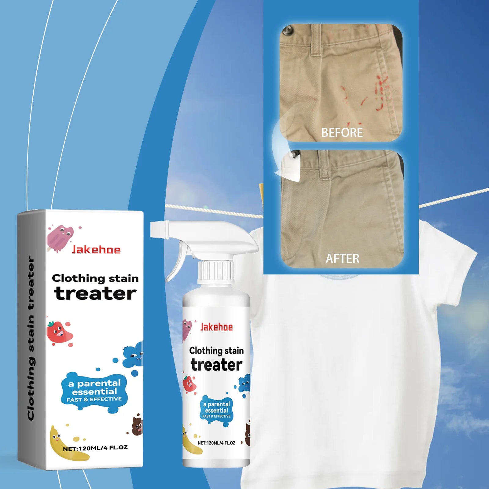 Spray décontaminant pour le linge : nettoie efficacement les taches tenace - E-menage