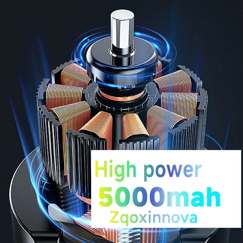 Brosse de Nettoyage Électrique Sans Fil 7 en 1 – Brosse Rotative Puissante Multi-Usages pour Cuisine, Salle de Bain, Sols & Vitres | Nettoyeur Ménager Rechargeable avec Écran Intelligent LCD/LED