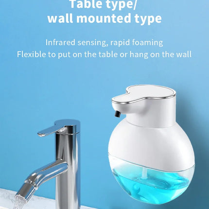 Distributeur automatique intelligent de savon mousse et de gel lavant