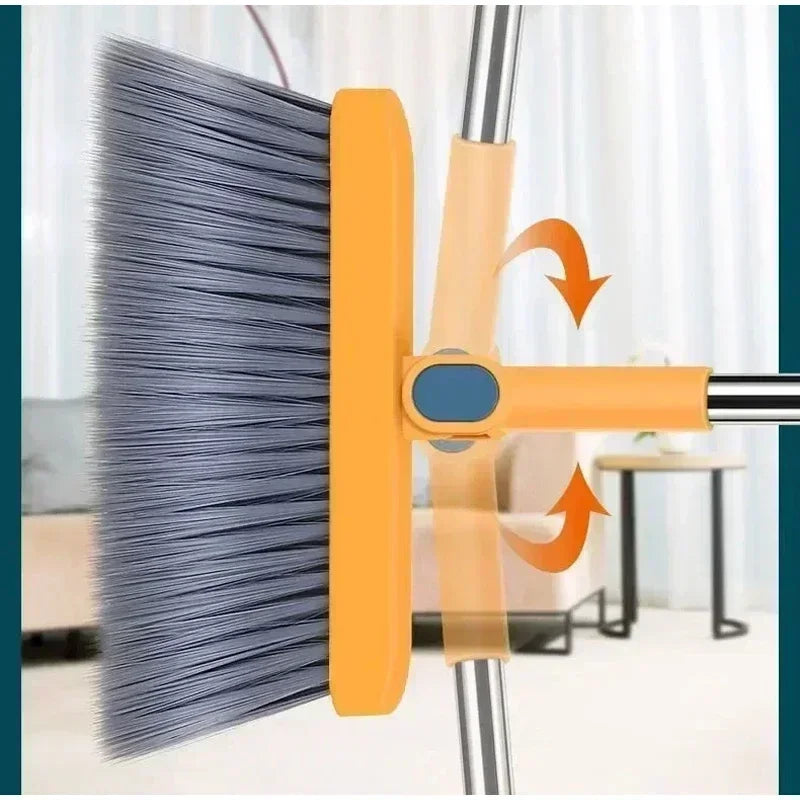 Broom Set Household Broom Broom Dustpan Set Brush Head Sweeping Individual Sweep Broom Foldable Garbage Shovel Broom