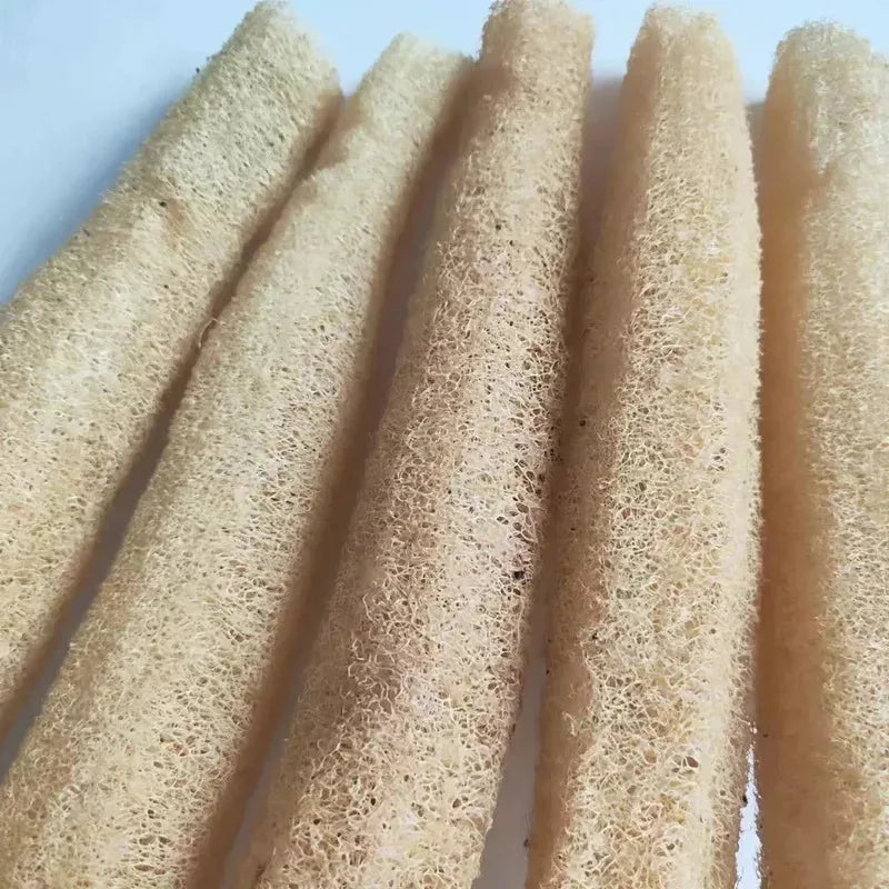 1/2pcs Natural Loofah Multi-purpose Cleaning Tool for Kitchen Bathroom Scrubber For Daily Cleansing Wash Body Scrubber Spa