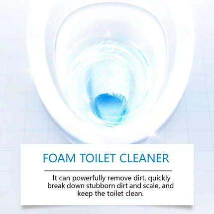 oilet Powerful Cleaner 360 Degree All Round Descaling Deodorizing Foam Cleaner Odor Free Toilet Deodorizer Liquid For Bathroom