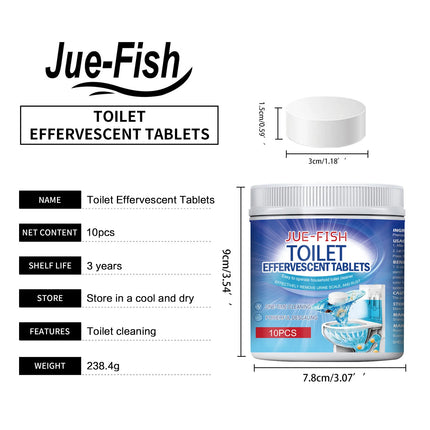 Toilet Effervescent Tablets Remover Urine Stain Deodorant Yellow Dirt Cleaning Bathroom Detergent Toilet Decontaminate Cleaner