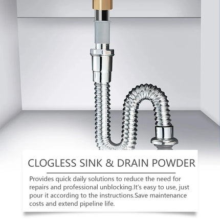 Poudre déboucheuse pour canalisations, 6 pièces/boîte