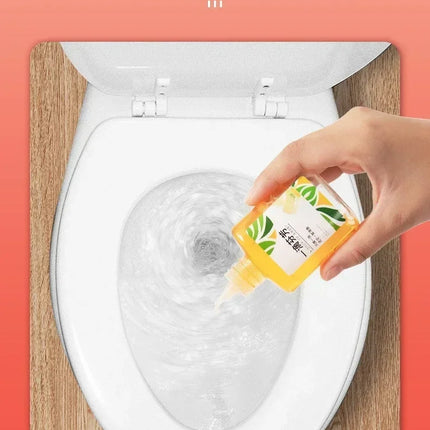 One-Drop Fragrance Toilet Air Freshener - Fast Odor Eliminator Concentrated Deodorant for Bathroom Drain Pet Areas Multi-Scene