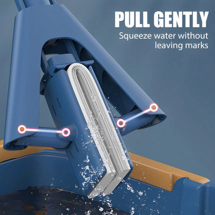 Balai éponge auto-drainant, rouleau absorbant en mousse avec 2 têtes éponge