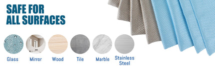 ekedalen - lot de 8chiffon nettoyage microfibre