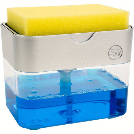 Distributeur de détergent en plastique ABS transparent (1/2/3 unités) - E-menage