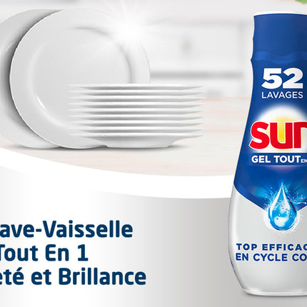 SUN - Gel Lave-Vaisselle Tout En 1