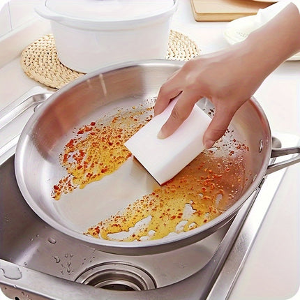 Lot de 100 éponges magiques en mousse