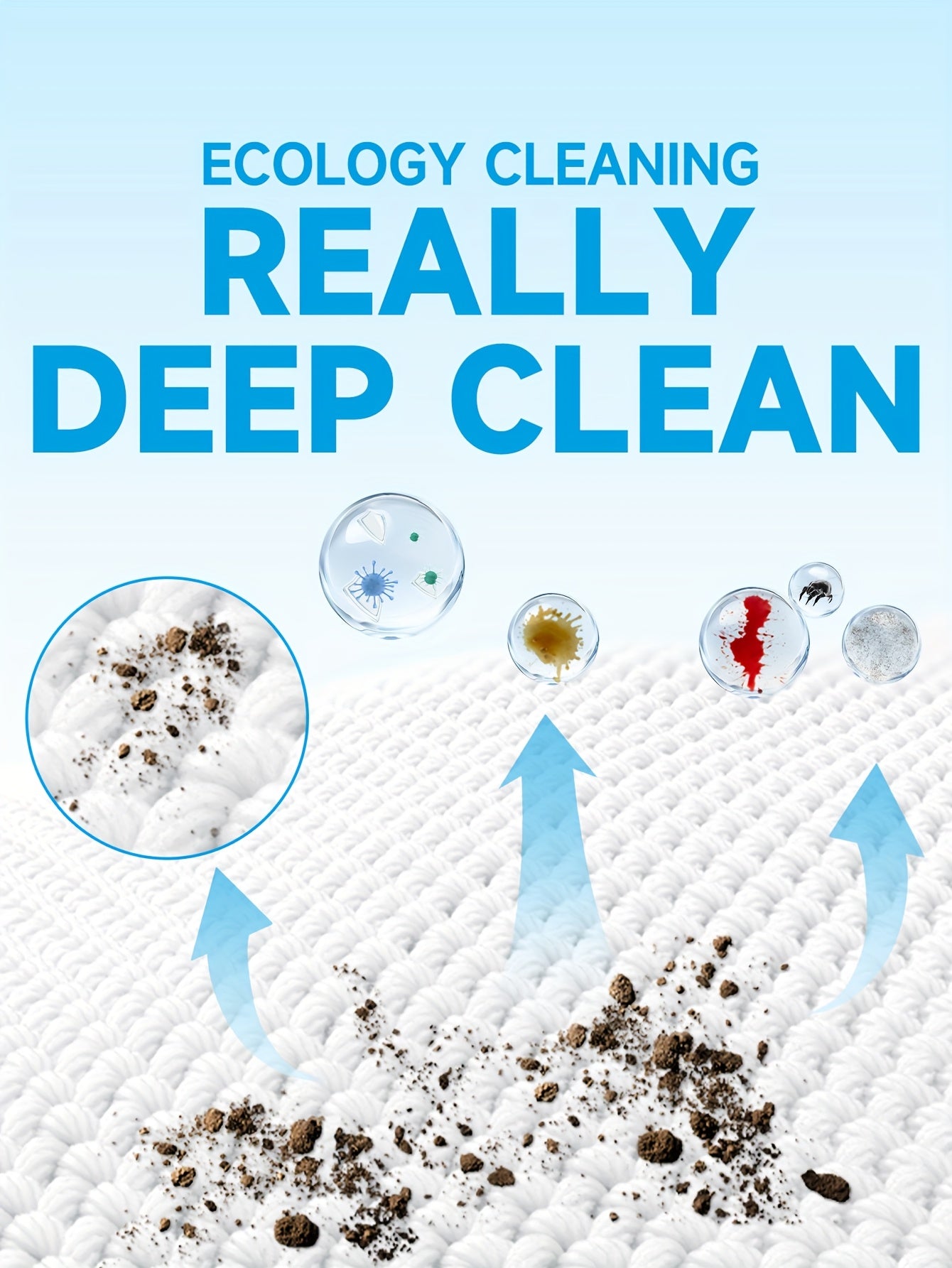 50 capsules de lessive 3 en 1 haute efficacité - Adoucissant - E-menage