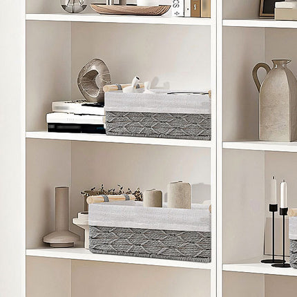 Yawinhe - Lot de 2 Panier de Rangement - E-menage