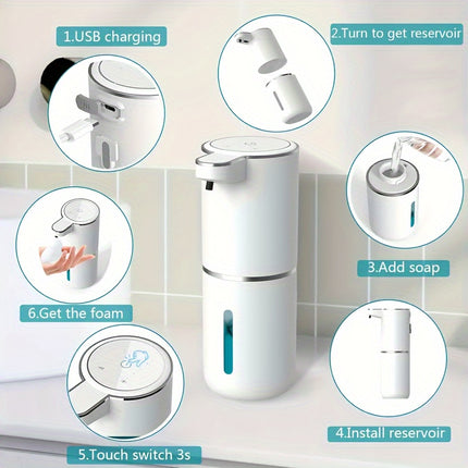 Distributeur de savon moussant sans contact - E-menage