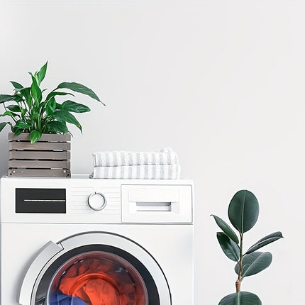 4-Pack Airtight Glass Storage Jars with Lids, Labels & Spoons - Half Gallon (64oz/1829ml), Dishwasher Safe & Space-Saving Organizer for Laundry Detergent, Pods, Beads, Bathroom, Pantry - Clear Containers with Measurement Icon