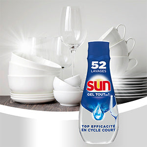 SUN - Gel Lave-Vaisselle Tout En 1 - E-menage